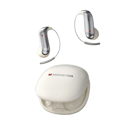 Titanium Ear Hook Wireless Bluetooth Headphones 6.0 with 165H Playtime, Noise Isolation, Waterproof Sweatproof Sports Earbuds