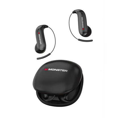 Titanium Ear Hook Wireless Bluetooth Headphones 6.0 with 165H Playtime, Noise Isolation, Waterproof Sweatproof Sports Earbuds