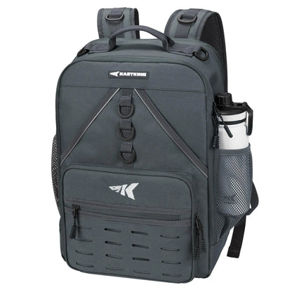 40L Fishing Tackle Backpack with 4 Tackle Boxes & Rod Holders