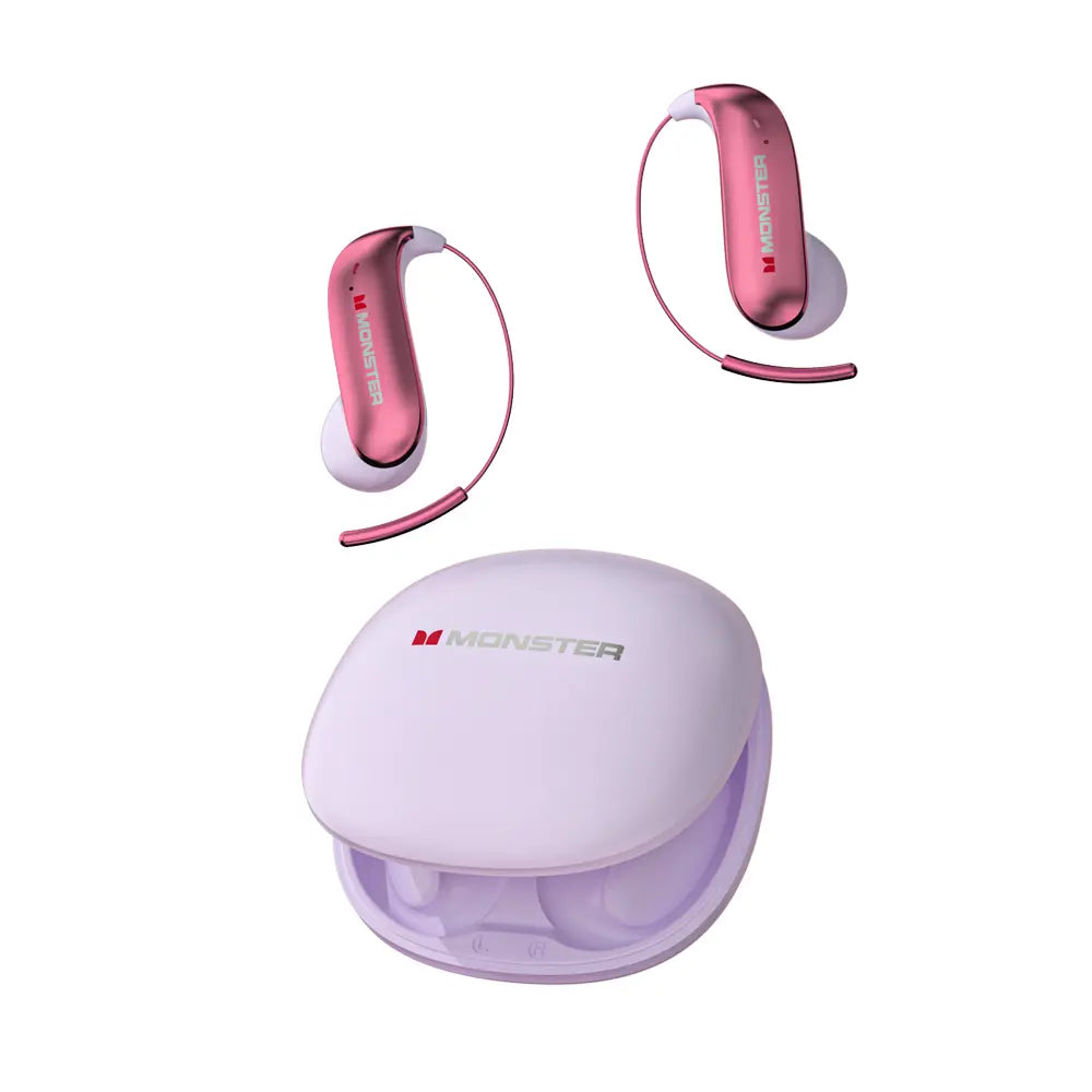 Titanium Ear Hook Wireless Bluetooth Headphones 6.0 with 165H Playtime, Noise Isolation, Waterproof Sweatproof Sports Earbuds